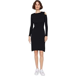 Trendyol Klänning Svart Midi, Svart, XS Trendyol Klänning Svart Midi, Svart, XS