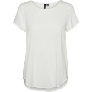VERO MODA VMBELLA SS TOP WVN GA NOOS, Snövit, M VERO MODA VMBELLA SS TOP WVN GA NOOS, Snövit, M