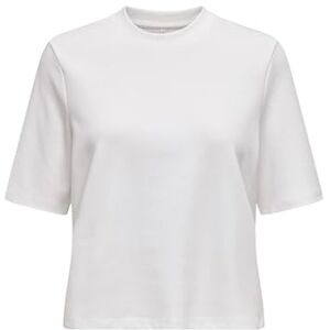 ONLY Onlrobbyn Life S/S O-Neck Top Box JRS, Ljus vit, M ONLY Onlrobbyn Life S/S O-Neck Top Box JRS, Ljus vit, M