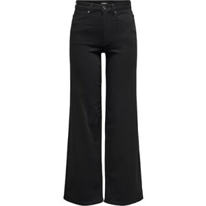 ONLY ONLMADISON Blush HW Wide DNM SOO796 NOOS, Svart denim, XS / 34L ONLY ONLMADISON Blush HW Wide DNM SOO796 NOOS, Svart denim, XS / 34L