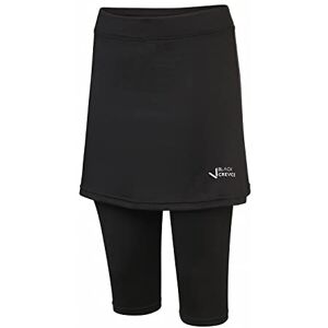 Black Crevice dam träningsbyxor med kjol I sportleggings med kjol av 92% PES & 8% spandex I figurnära byxor med kjol I leggings med tenniskjol för sport, vandring UVM I leggings, svart, 40 Black Crevice dam träningsbyxor med kjol I sportleggings med kjol av 92% PES & 8% spandex I figurnära byxor med kjol I leggings med tenniskjol för sport, vandring UVM I leggings, svart, 40