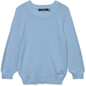 VERO MODA Vmnewlex Sun 3/4 Blouse Ga Rep, Luftig blå, M VERO MODA Vmnewlex Sun 3/4 Blouse Ga Rep, Luftig blå, M