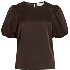 Vila Viellette 2/4 satinpufftopp – Noos, Kaffeböna, 40 Vila Viellette 2/4 satinpufftopp – Noos, Kaffeböna, 40