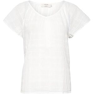 Cream Dam Crkenda blus t-shirt, vit snö vit, 36 Cream Dam Crkenda blus t-shirt, vit snö vit, 36