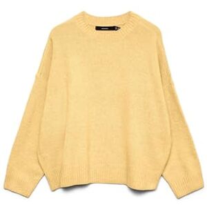 VERO MODA Vmboom Ls O-hals tröja Ga Noos, Gyllene haze, XS VERO MODA Vmboom Ls O-hals tröja Ga Noos, Gyllene haze, XS