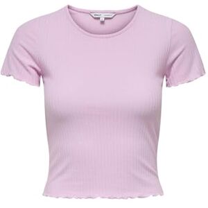 ONLY Emma Jersey T-shirt, Rosa dam, XL ONLY Emma Jersey T-shirt, Rosa dam, XL