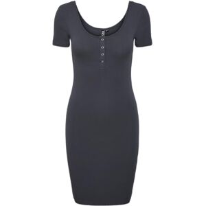 PIECES Dam Pckitte Ss Dress Noos klänning, Amber blå, M PIECES Dam Pckitte Ss Dress Noos klänning, Amber blå, M