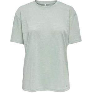 ONLY Onlzola Life S/S Boxy Top Box JRS, Aqua Gray, XS ONLY Onlzola Life S/S Boxy Top Box JRS, Aqua Gray, XS