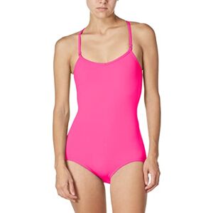 Capezio damlinne trikåer med justerbara remmar, Rosa (Hot Pink), M Capezio damlinne trikåer med justerbara remmar, Rosa (Hot Pink), M