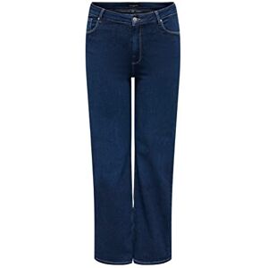 ONLY CARWILLY HW Wide Jeans CRO NOOS, Mörkblå denim, 54W x 32L ONLY CARWILLY HW Wide Jeans CRO NOOS, Mörkblå denim, 54W x 32L