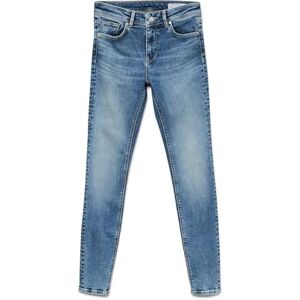 VERO MODA Dam Female Vmlux Mid Rise Slim Fit Jeans, Mellanblå denim, S / 32L VERO MODA Dam Female Vmlux Mid Rise Slim Fit Jeans, Mellanblå denim, S / 32L