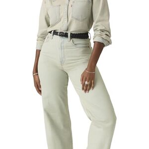 Levi's Ribcage Wide Leg H223 Jeans, De Guld, 28W x 32L Kvinna Levi's Ribcage Wide Leg H223 Jeans, De Guld, 28W x 32L Kvinna