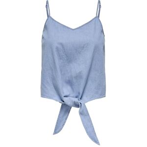 ONLY Onlnova Azure Knot Singlet Ptm, Ljusblå denim, L ONLY Onlnova Azure Knot Singlet Ptm, Ljusblå denim, L
