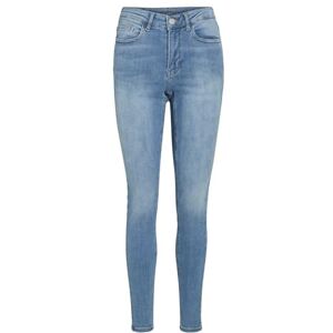 Vila Visarah Rw Skinny Jeans MBD Bub245-Noos, Mellanblå denim, L / 32L Vila Visarah Rw Skinny Jeans MBD Bub245-Noos, Mellanblå denim, L / 32L