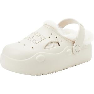 Tommy Jeans Tommy Hilfiger Dam Tjw Freedom Mule varmt foder glid, Blekt sten, 38 EU Tommy Jeans Tommy Hilfiger Dam Tjw Freedom Mule varmt foder glid, Blekt sten, 38 EU