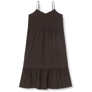 PIECES dam Pcsade Strap Long Dress Noos Bc Qx klänning, svart, 44 plus size PIECES dam Pcsade Strap Long Dress Noos Bc Qx klänning, svart, 44 plus size