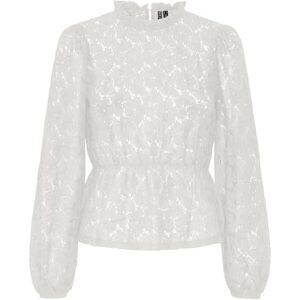 PIECES Bestseller A/S Pcjanessa Ls spets topp blus, Molndansare, M PIECES Bestseller A/S Pcjanessa Ls spets topp blus, Molndansare, M