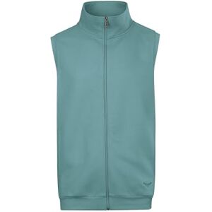 Trigema väst av bekvämt svettmaterial, Navy, sjögräs, M Trigema väst av bekvämt svettmaterial, Navy, sjögräs, M