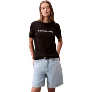 Calvin jeans dam A- INST. Logo Classic TEE SS LV047C912G grafiska t-shirts, svart (svart), XXL, svart (svart), XXL Calvin jeans dam A- INST. Logo Classic TEE SS LV047C912G grafiska t-shirts, svart (svart), XXL, svart (svart), XXL