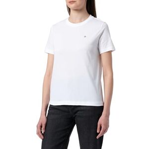 GANT Tryckt arkiv sköld t-shirt, Vit, XS GANT Tryckt arkiv sköld t-shirt, Vit, XS