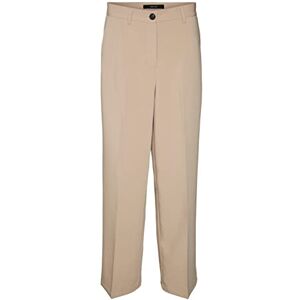 VERO MODA Bestseller A/S VMCELESTE MR Wide Pant NOOS byxor, Silver Mink, 40/32, Silver Mink, 40W x 32L VERO MODA Bestseller A/S VMCELESTE MR Wide Pant NOOS byxor, Silver Mink, 40/32, Silver Mink, 40W x 32L
