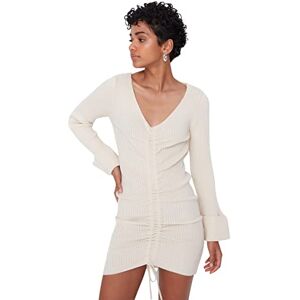 Trendyol Akrylklänning Beige Standard L Beige, BEIgE, L Trendyol Akrylklänning Beige Standard L Beige, BEIgE, L