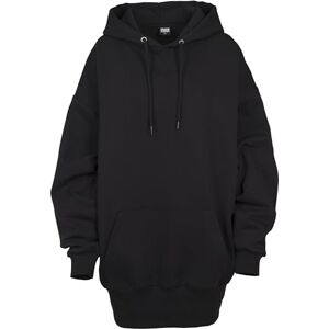 Urban Classics Ladies Long Oversize Hoody, dam huvtröja, finns i många olika färger, storlekar XS till 5XL, svart, XS Urban Classics Ladies Long Oversize Hoody, dam huvtröja, finns i många olika färger, storlekar XS till 5XL, svart, XS