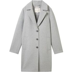 TOM TAILOR Damkappa, 21373 Medium Silver Grå Melange, XXL TOM TAILOR Damkappa, 21373 Medium Silver Grå Melange, XXL