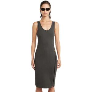 G-STAR Dam asymmetrisk dragkedja Wmn Casual klänning, Svart (Dk Black Gd D26593-e040-b564), XS G-STAR Dam asymmetrisk dragkedja Wmn Casual klänning, Svart (Dk Black Gd D26593-e040-b564), XS