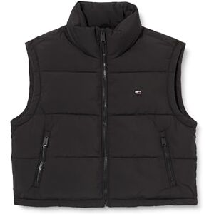 Tommy Jeans dam TJW CRP väsentlig puffer väst DW0DW19696 väst, svart (svart), XL, svart (svart), XL Tommy Jeans dam TJW CRP väsentlig puffer väst DW0DW19696 väst, svart (svart), XL, svart (svart), XL