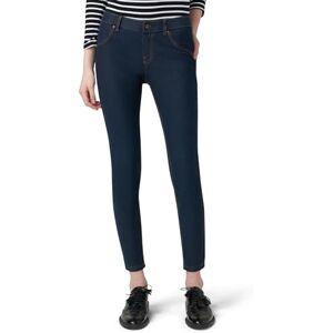 HUE Essential denim leggings för kvinnor fashionabla leggings med bakfickor, Djup indigo tvätt, L HUE Essential denim leggings för kvinnor fashionabla leggings med bakfickor, Djup indigo tvätt, L