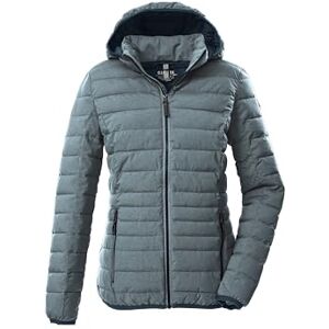 G.I.G.A. DX dam quiltad jacka/funktionell jacka i dunlook med huva GW 49 WMN QLTD JCKT, storm, 38, 43684-000 G.I.G.A. DX dam quiltad jacka/funktionell jacka i dunlook med huva GW 49 WMN QLTD JCKT, storm, 38, 43684-000