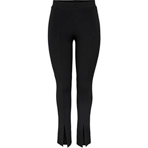 ONLY Dam ONLGALE Slit Pants JRS leggings, svart, XS ONLY Dam ONLGALE Slit Pants JRS leggings, svart, XS