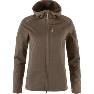 Fjällräven FJALLRAVEN 86990-244 Keb Fleece Hoodie W Lång Tröja Dam Mocka Brun Storlek L Fjällräven FJALLRAVEN 86990-244 Keb Fleece Hoodie W Lång Tröja Dam Mocka Brun Storlek L