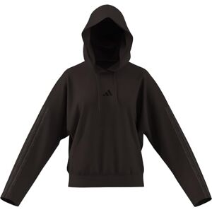 adidas Kobiety Seasonal Essentials Leopard Print French Terry Hoodie with 3-Stripes, Aurora Coffee/MULTICOLOR, M adidas Kobiety Seasonal Essentials Leopard Print French Terry Hoodie with 3-Stripes, Aurora Coffee/MULTICOLOR, M