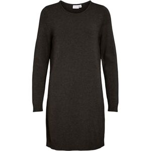 Vila dam VIRIL L/S KNIT DRESS – NOOS 14042768, Svart (Black), S Vila dam VIRIL L/S KNIT DRESS – NOOS 14042768, Svart (Black), S