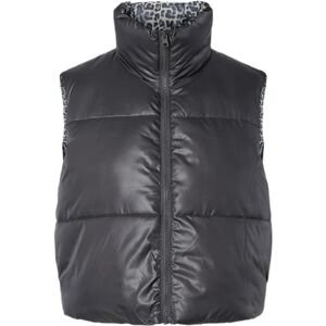 PIECES Pcjimma Vändbar buffertväst, asfalt, M PIECES Pcjimma Vändbar buffertväst, asfalt, M