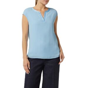 Comma Blusskjorta med satinskärm, Ljusblå, 46 Comma Blusskjorta med satinskärm, Ljusblå, 46