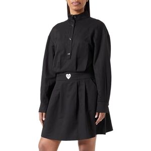 Love Moschino Dam långärmad kort klänning, svart, 42, svart, 42 Love Moschino Dam långärmad kort klänning, svart, 42, svart, 42