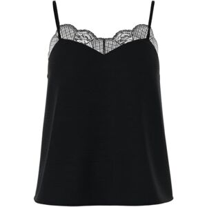 PIECES PCTIFFANY Strap LACE TOP NOOS BC, svart, M PIECES PCTIFFANY Strap LACE TOP NOOS BC, svart, M