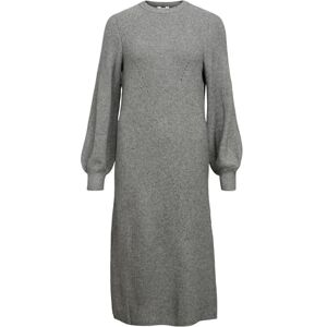 Object Objektet OBJDITTE RE L/S stickad midiklänning NOOS, Medium grå melerad, XS Object Objektet OBJDITTE RE L/S stickad midiklänning NOOS, Medium grå melerad, XS