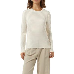 Comma T-shirt långärmad med lurex ränder, 01g3, 38 Comma T-shirt långärmad med lurex ränder, 01g3, 38