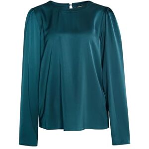 CARNEA Långärmad damblus, smaragd, S CARNEA Långärmad damblus, smaragd, S