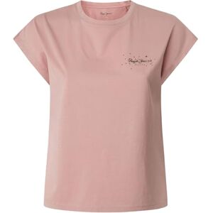 Pepe Jeans dam Lorena t-shirt, rosa (tvättad rosa), S, Rosa (tvättad rosa), S Pepe Jeans dam Lorena t-shirt, rosa (tvättad rosa), S, Rosa (tvättad rosa), S