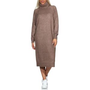 VERO MODA VMDANIELA LS cowlneck klänning GA NOOS klänning, brun Lentil/detalj:W. Melange, M, Brown Lentil/Detail:w. Melange, M VERO MODA VMDANIELA LS cowlneck klänning GA NOOS klänning, brun Lentil/detalj:W. Melange, M, Brown Lentil/Detail:w. Melange, M