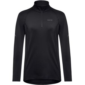 GORE WEAR M långärmad tröja med dragkedja, dam, Svart, 40, 100534 GORE WEAR M långärmad tröja med dragkedja, dam, Svart, 40, 100534
