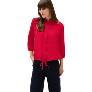 Cecil Damskjorta blus med struktur, Glaserad Apple Red, XXL Cecil Damskjorta blus med struktur, Glaserad Apple Red, XXL