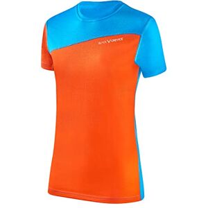 Black Crevice dam Merino T-shirt I högkvalitativ merinotröja I dam t-shirt av 70% merinoull & 30% PES I temperaturreglerande merino-t-shirt dam I Mulesingfri skjorta för dam, Orange/blå, 38 Black Crevice dam Merino T-shirt I högkvalitativ merinotröja I dam t-shirt av 70% merinoull & 30% PES I temperaturreglerande merino-t-shirt dam I Mulesingfri skjorta för dam, Orange/blå, 38