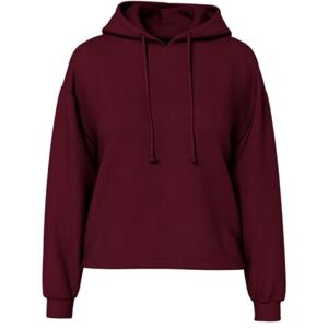 PIECES Dam Pcchilli Ls Hoodie Noos Bc huvtröja, tawny port, M PIECES Dam Pcchilli Ls Hoodie Noos Bc huvtröja, tawny port, M