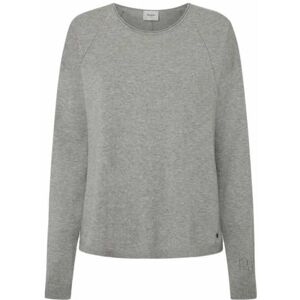 Pepe Jeans dam Isela rund hals, stickade kläder, grå, XS, Grå (ljusgrå), XS Pepe Jeans dam Isela rund hals, stickade kläder, grå, XS, Grå (ljusgrå), XS